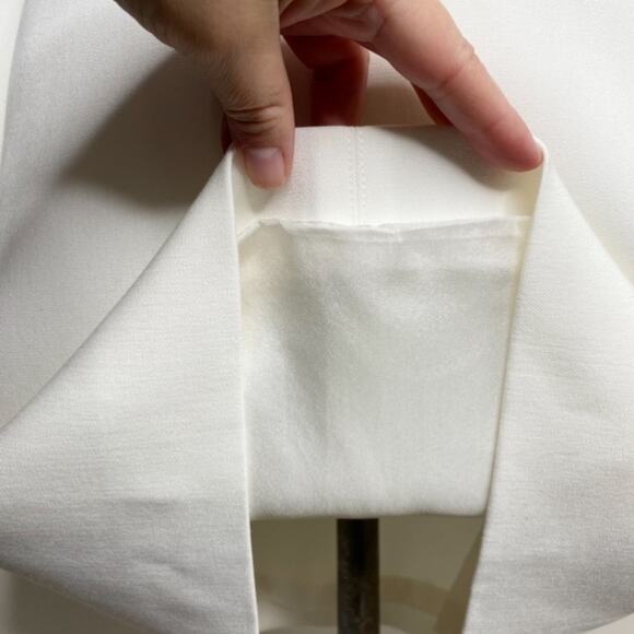 TIBI Florence Gathered Twill Mini Dress - Picture 9 of 16